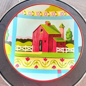 Jim Shore Crazy Mountain Decorative Plate